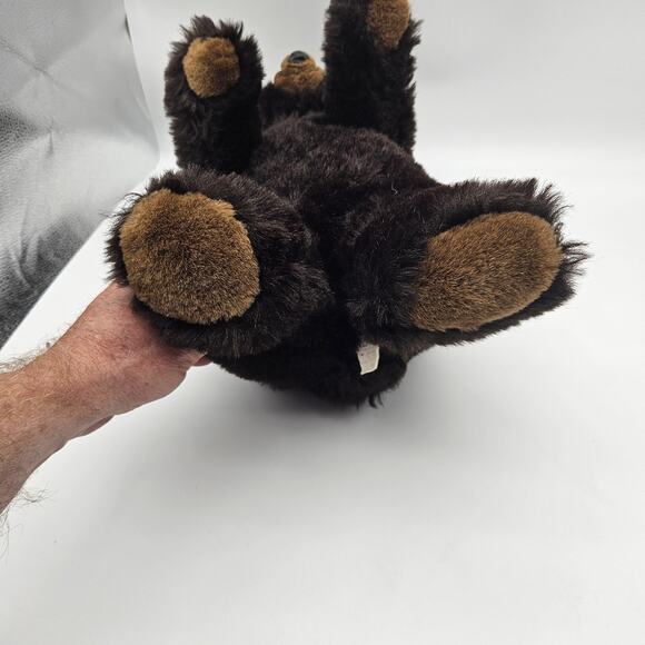 Vintage Folkmanis FolkTails Bear Puppet Plush 20" Stuffed Animal Toy Puppet - Picture 9 of 13
